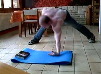  Most One-Armed Back-Of-Hand Clapping Push-Ups