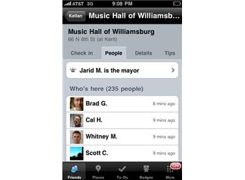 Largest Group To Check In At Same Venue On Foursquare At Once