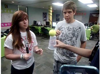Most Times To Pass Tennis Ball Balanced On Bottom Of Plastic Cup In 30 Seconds