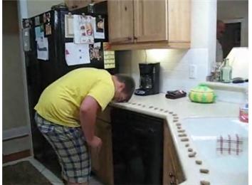 Most Peanuts Smashed With Forehead In 15 Seconds
