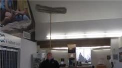 Longest Time To Balance A 40-Inch Sweeper On Chin