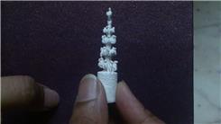 Smallest "Fountain Of Horses" Carved From Chalk