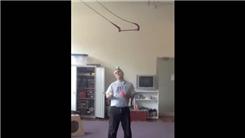 Most Tripod Head Rolls While Juggling Three Balls