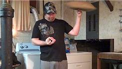Most Charlier Cuts In 30 Seconds While Spinning A Pillow On One Finger 