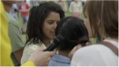 Most Ponytails Used As A Microphone In A Shower In 30 Seconds