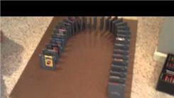Longest Nintendo Entertainment System Game Domino Chain