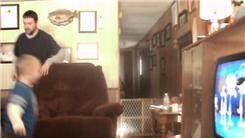 Fastest Time For Father And Son To Chase Each Other Around A Rocking Chair Five Times