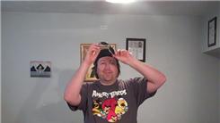 Longest Time To Balance Sunglasses Vertically On One Side Of Frame On Nose