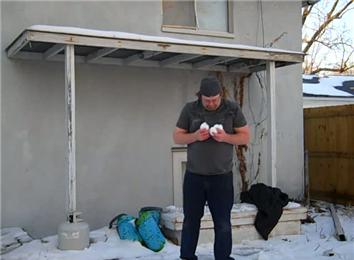 Most Snowballs Juggled With Bare Hands