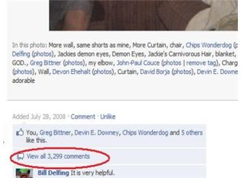 Longest Comment Thread On A Facebook Photo