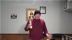 Most Three-Ball Reverse Multiplex Tosses In 30 Seconds Using Two Tennis Ball Cans In Both Hands