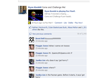 Most "liked" facebook wall post