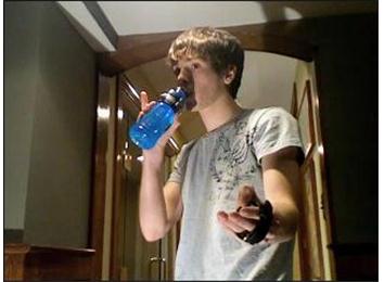 Fastest Time To Chug A 20-Ounce Bottle Of Powerade