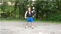 Most 50-Pound Dumbbell Presses In 15 Seconds (Left Arm)