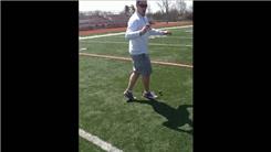 Longest Distance To Throw A Stress Ball Through A Duct Tape Roll