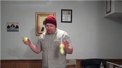 Most Three Tennis Ball Multiplex Showers In One Minute Using A Tennis Ball Can In One Hand