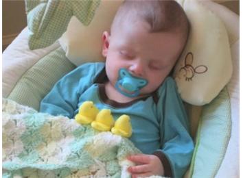 Most Peeps Placed On Sleeping Baby In A Stop-Motion Film