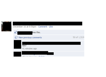 Longest Two-Person Comment Thread On A Facebook Status Update