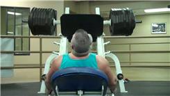 Most Calf Raises Using A 950-Pound Weight On A Leg Press Machine