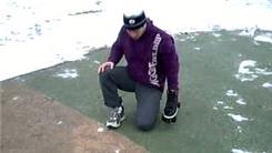 Most One-Armed Clapping Push-Ups On A Roller Skate