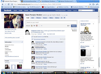 Longest Comment Thread On A Facebook Wall Post 