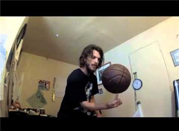 Longest Time Balancing a Basketball on Fingertip