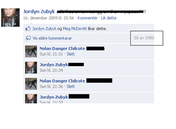 Longest Two-Person Comment Thread On A Facebook Status Update