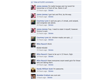 Longest Comment Thread On A Facebook Photo