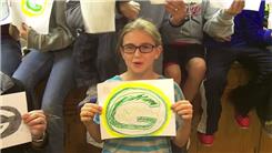 Most People In A Church Kitchen Holding Sketches Of The Green Bay Packers Logo
