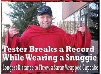 Most World Records Broken In One Week While Wearing A Snuggie