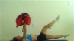 Most Flutter Presses In Five Minutes Using 40% Of One's Body Weight