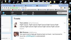 Most Times To Write "Fight Cancer" In A Single Tweet