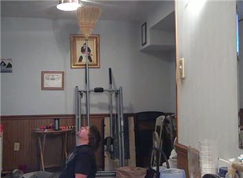 Longest Time To Balance A Broom On Forehead While Seated