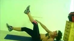 Most Sit-Ups-Flutter Crossover Reps Completed In 15 Minutes