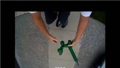 Fastest Time To Make A Balloon Animal While Riding A Unicycle