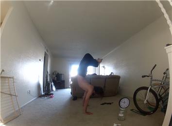 Longest Handstand With Feet Crossed