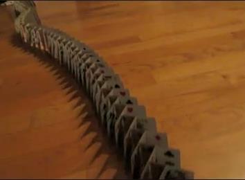 Longest Card Domino Chain