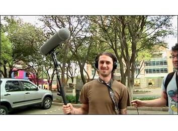 Longest Time To Balance A Boom Microphone On Two Fingers