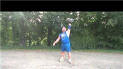 Most Consecutive 100-Pound Left-Arm Dumbbell Presses