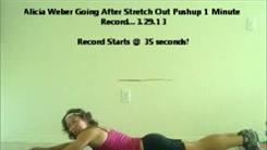 Most Stretched Out Push-Ups In One Minute