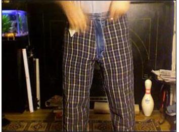 Fastest Time To Remove Pants, Turn Them Inside Out And Put Them Back On