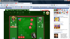 Fewest Shots Made To Win "Farkle Live" On Facebook 