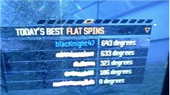 Largest Flat-Spin Record In "Burnout Paradise"