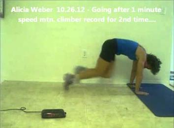 Most Alternating Squat Thrusts In One Minute