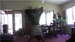 Longest Handstand With Feet Crossed