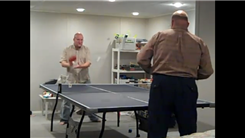 Most Table Tennis Balls Volleyed By Two Players At One Time