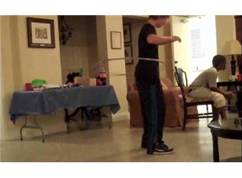 Longest Time Hula Hooping While Standing On One Leg