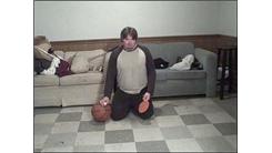 Most Consecutive Table Tennis Ball Bounces Using Alternate Sides Of Paddle While On Knees And Dribbling A Basketball In Other Hand