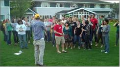 Largest Group Of AmeriCorps Members To Recite The AmeriCorps Pledge With At Least 50% Of The Group Standing On One Foot