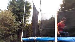 Most Seat Drop Exercises On A Trampoline In One Minute